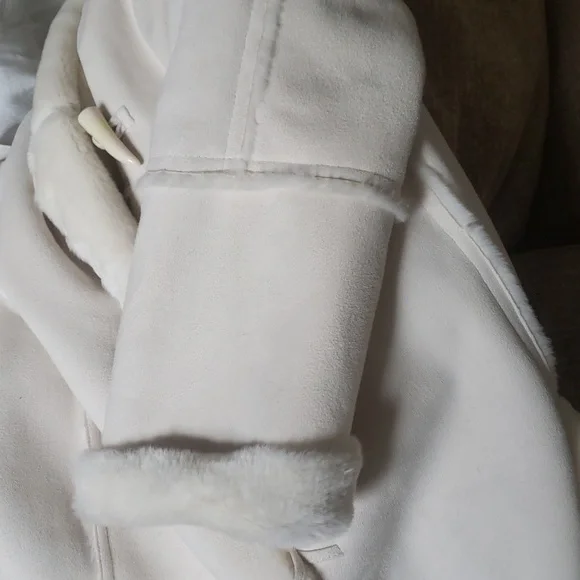 Suede Fur long coat - Picture 8 of 8